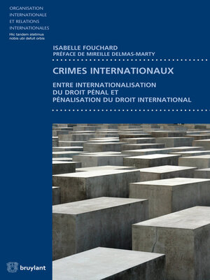 cover image of Crimes internationaux